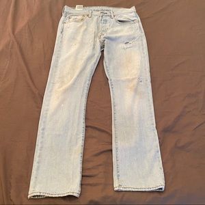 Levi’s 501 Distressed Jeans 32 x 30